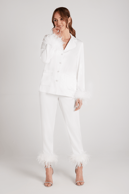 Darcie White Pajamas