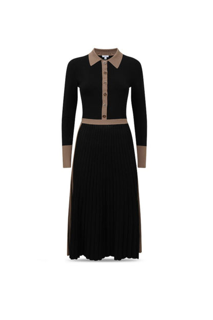 MIA COLOR BLOCKED KNIT DRESS