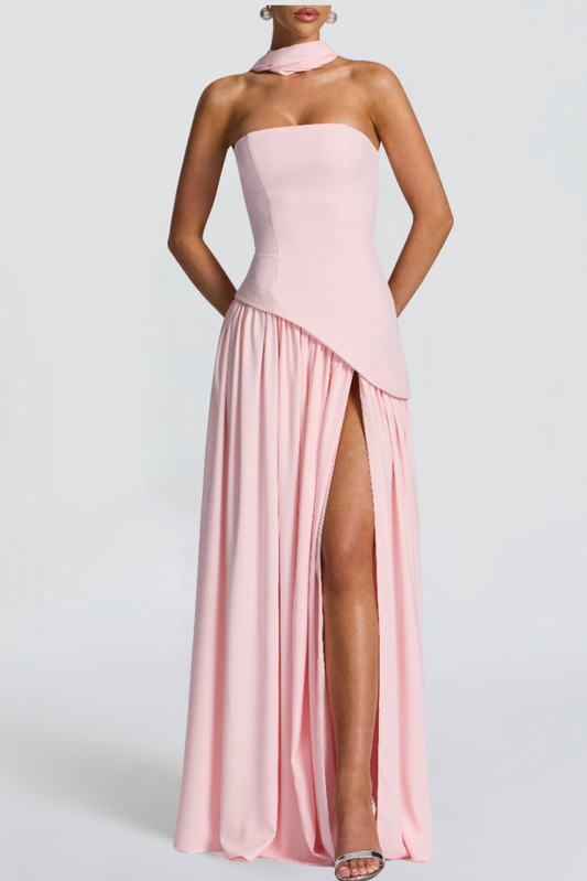 Maliyah Maxi Dress - Blush