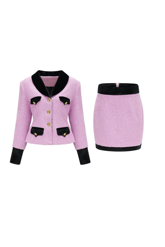 Emma blazer & skirt matching set