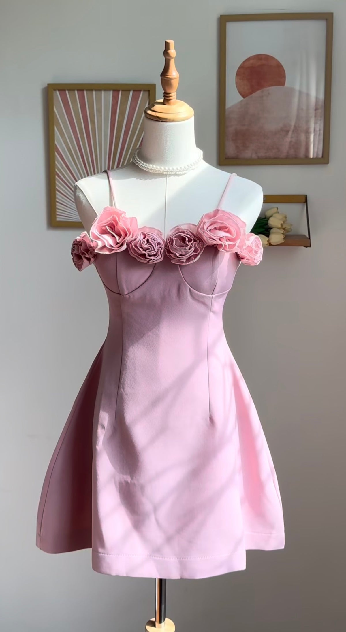 Colette Flower Mini Dress