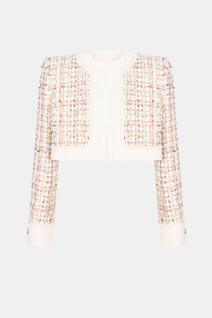 Pink Tweed Jacket