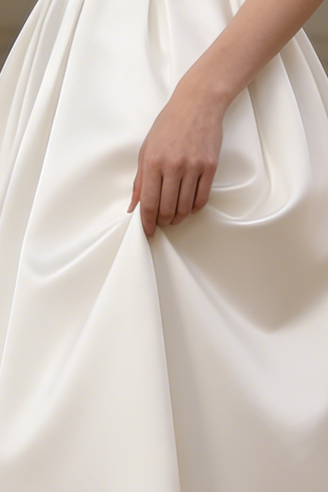 Sharon Minimalist Spaghetti Strap Midi Dress - Off-White