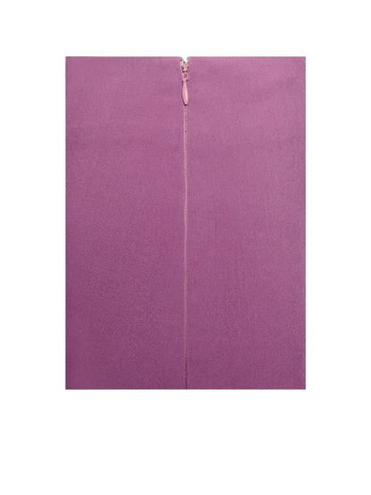 PURPLE CRYSTAL FRINGE TWO PIECE SET