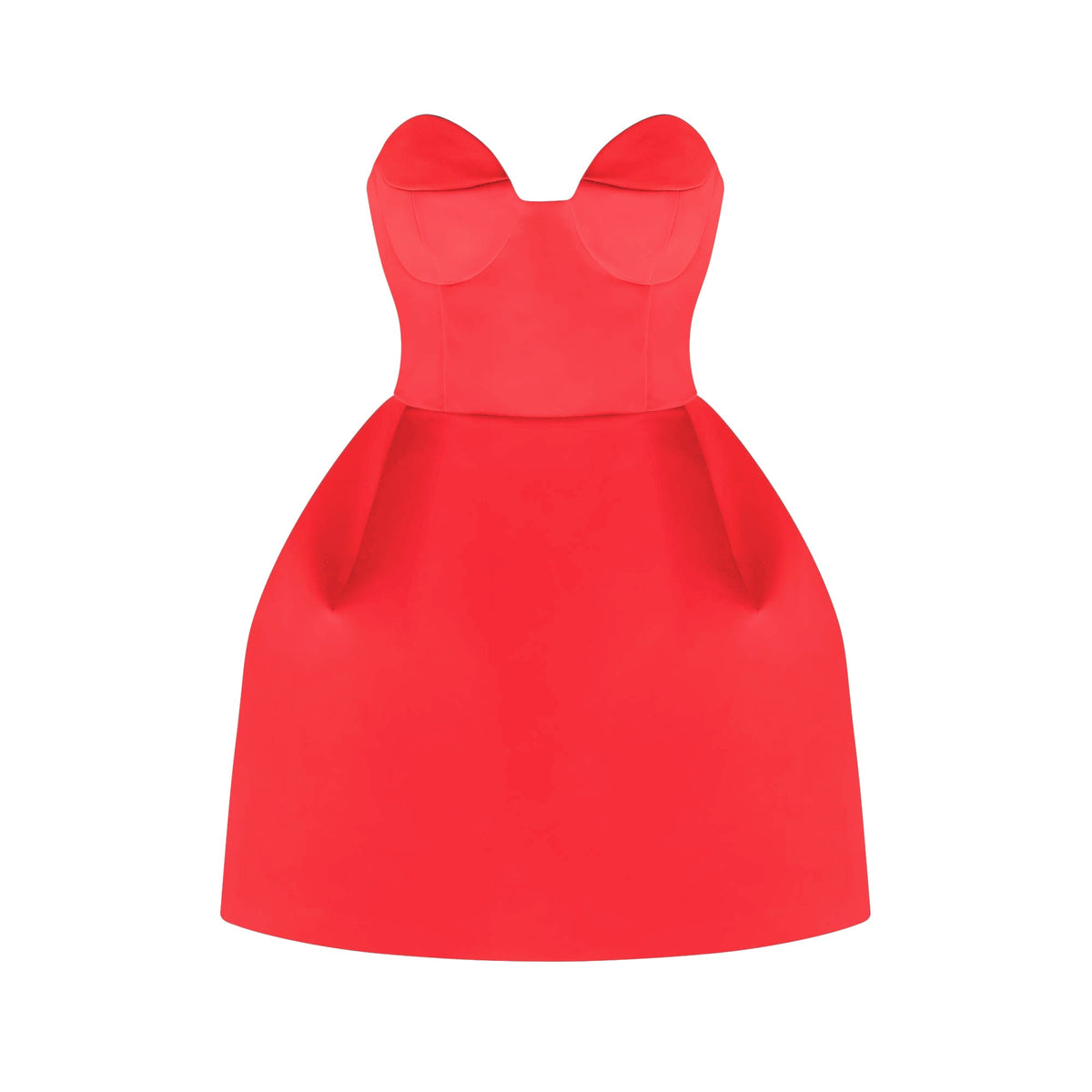 Laure bustier mini dress