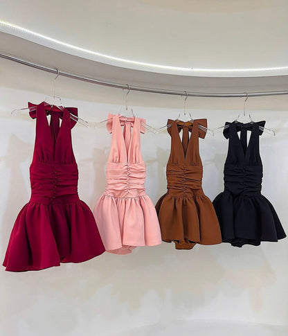 Rizza Halter Mini Dress