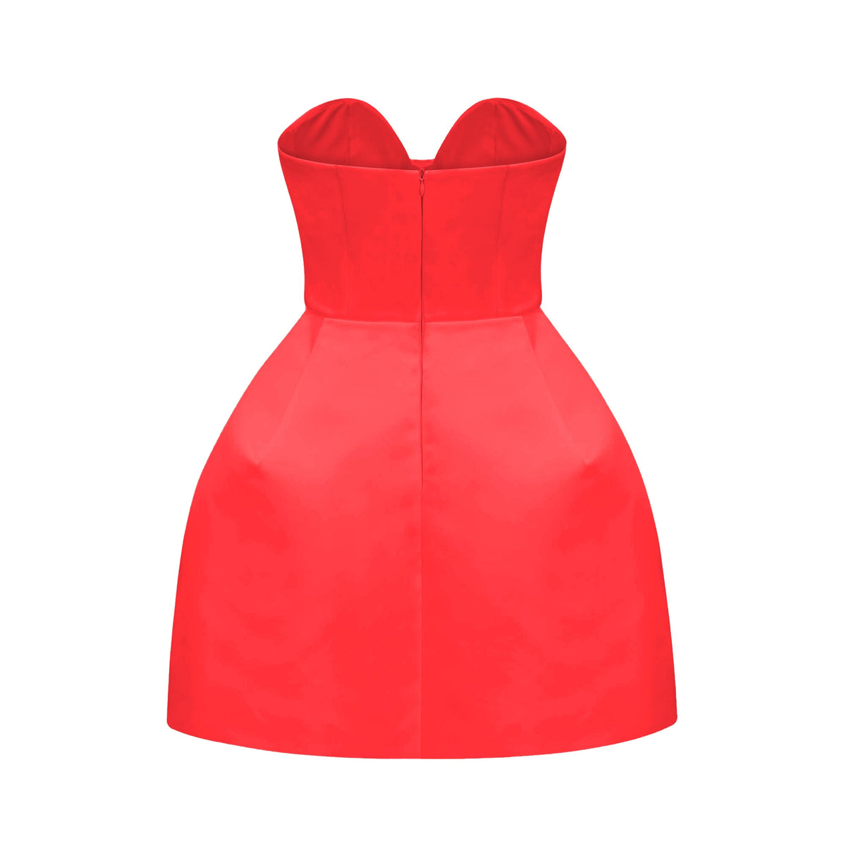 Laure bustier mini dress