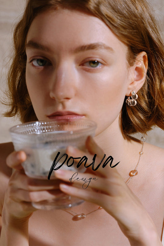 Dewdrop earrings