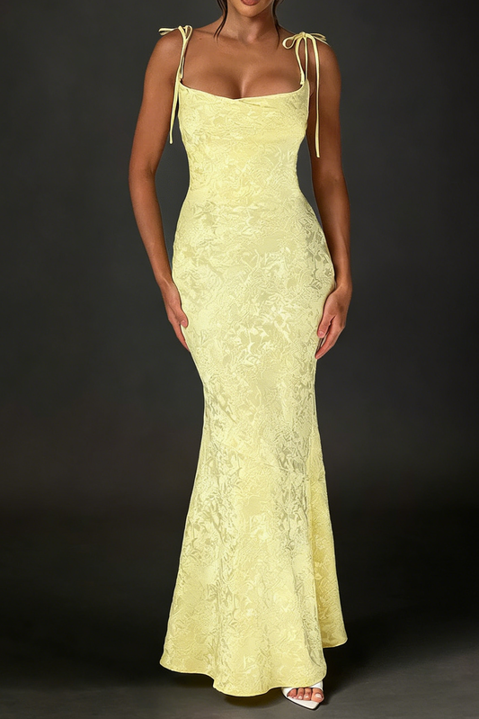 Whitney Maxi Dress - Lemon
