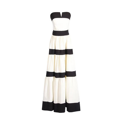 Sandrine pleated bow-embellished maxi dress