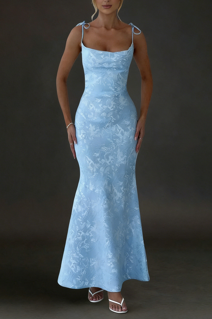 Whitney Maxi Dress - Blue
