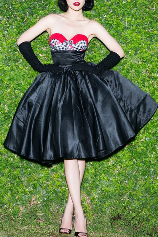 pleated mini dress