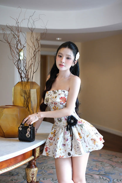 Lumi Strapless Mini Dress