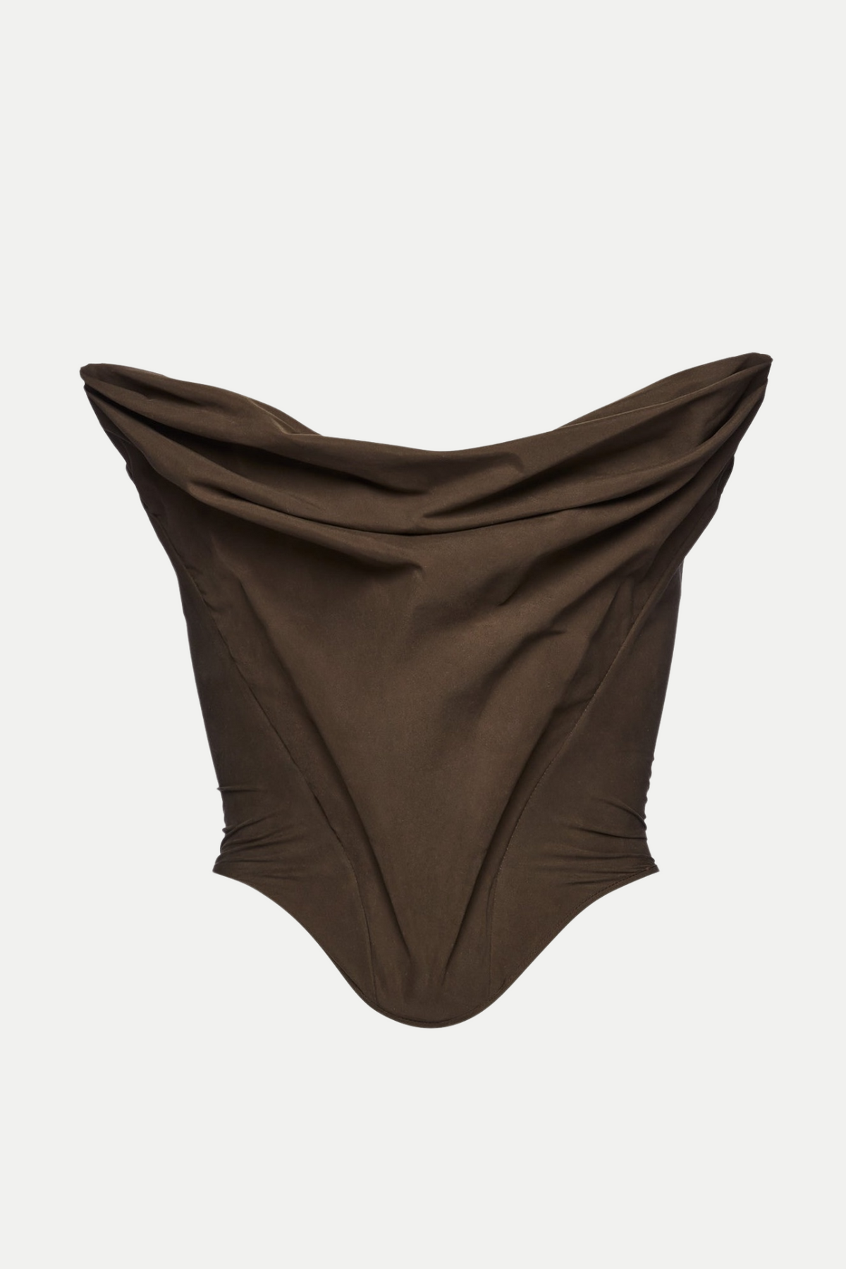 Balius Draped Satin Corset