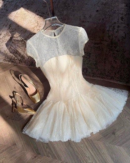 Sarah Lace Mini Dress