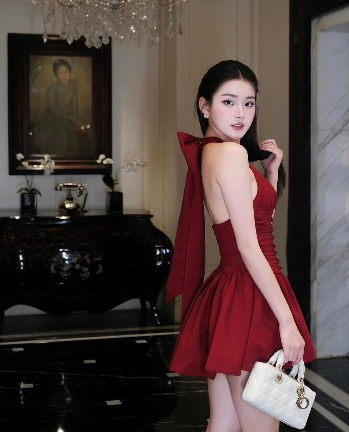 Rizza Halter Mini Dress