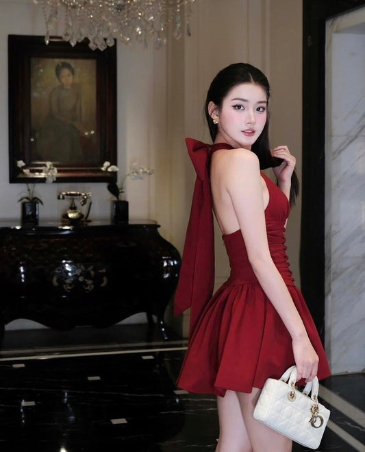 Rizza Halter Mini Dress
