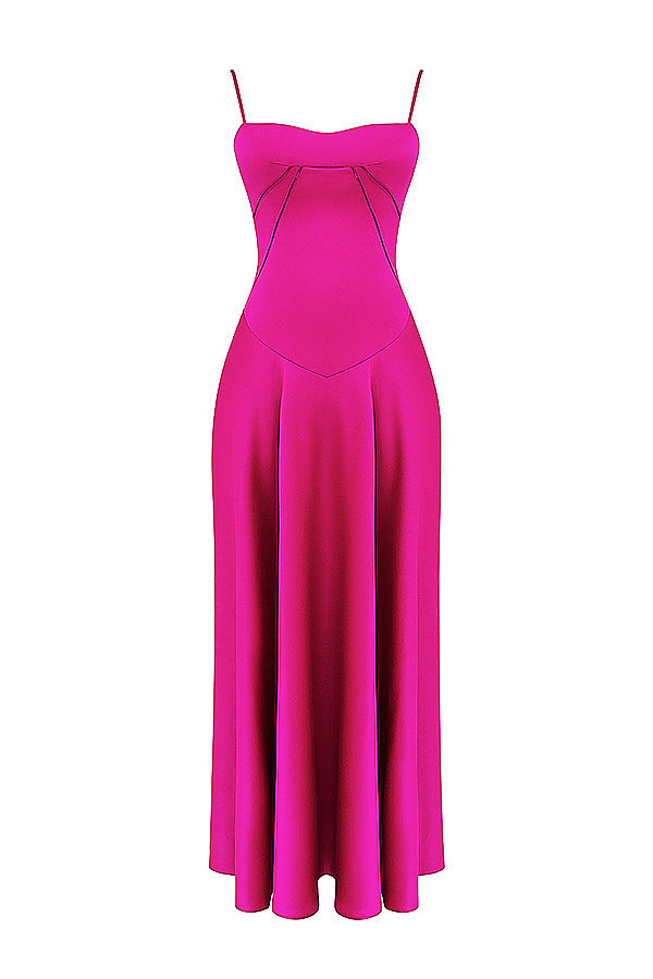 Lace Up Maxi Dress