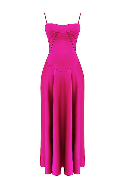 Lace Up Maxi Dress