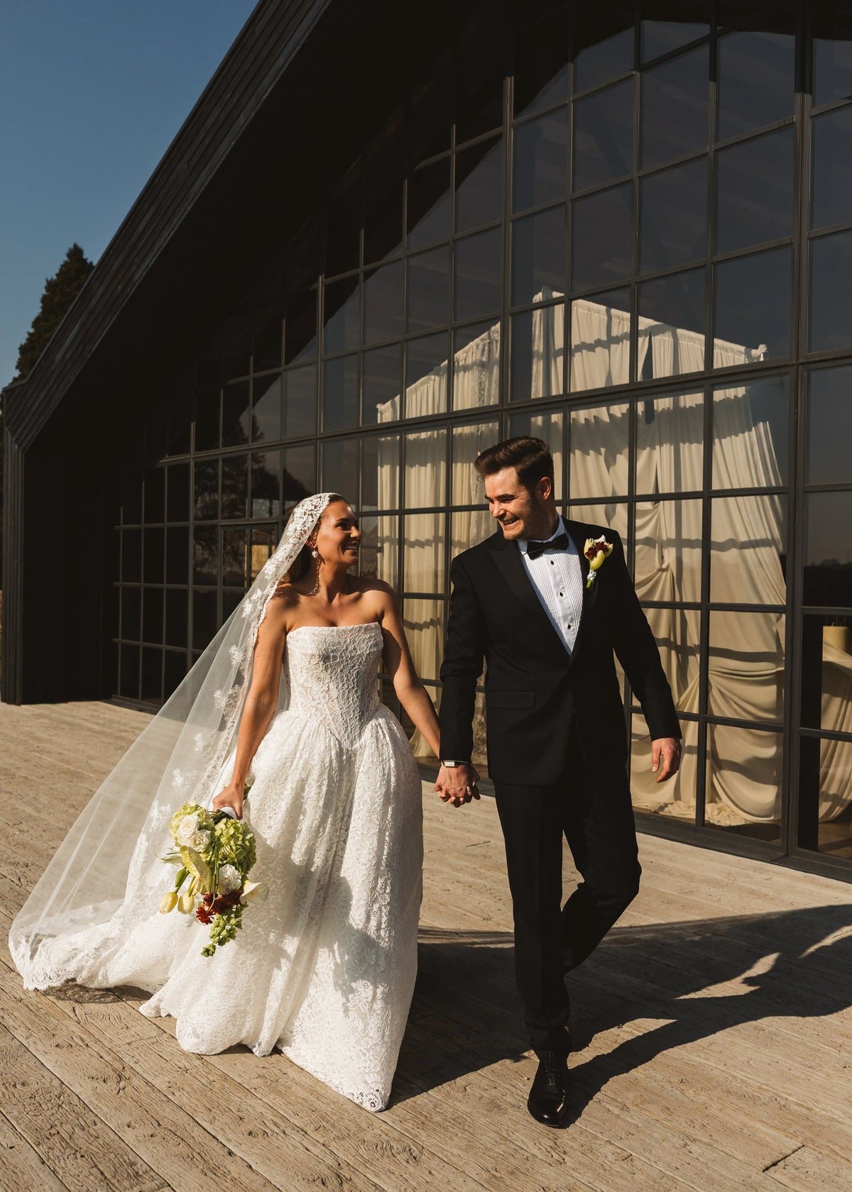 Catherine Eyelash Lace Mantilla Veil