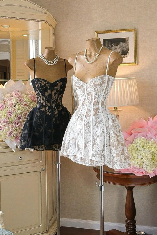 Alessia Lace Mini Dress
