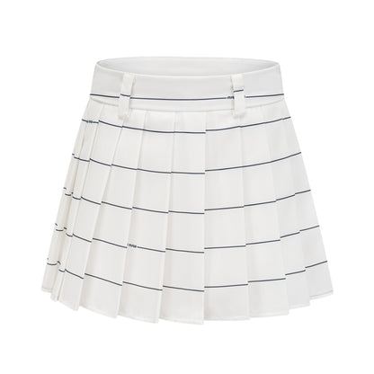 Angélique striped top & skirt matching set