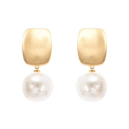 Pauline faux-pearl earrings