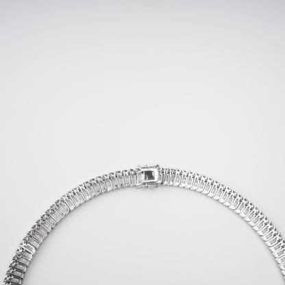 Albane Silver Tone Crystal-Embellished Necklace