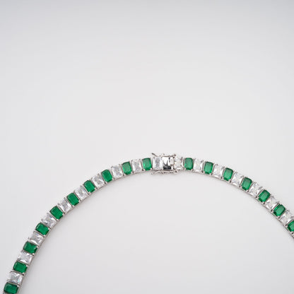 Florence Green Crystal-Embellished Necklace