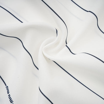 Angélique striped top & skirt matching set