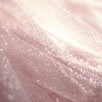 Layered Ruffle Halter Dress with Sparkle Sheer Fabric