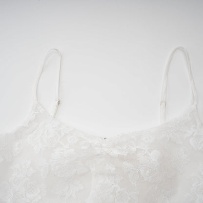 Perrine guipure-lace bow-detail mini dress