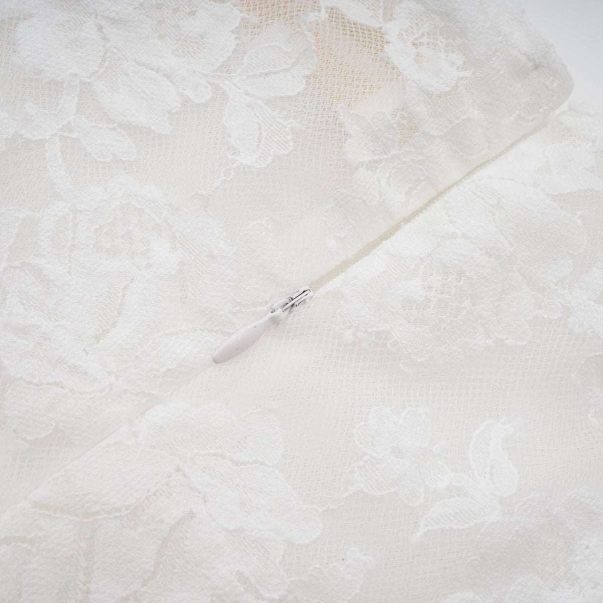 Perrine guipure-lace bow-detail mini dress