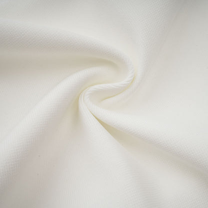 Nathalie white tulle-panelling maxi dress