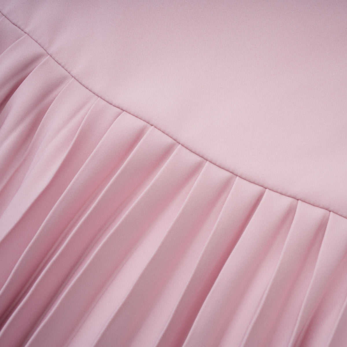 Cape Bow Pearl Corset Pleated Maxi Dress