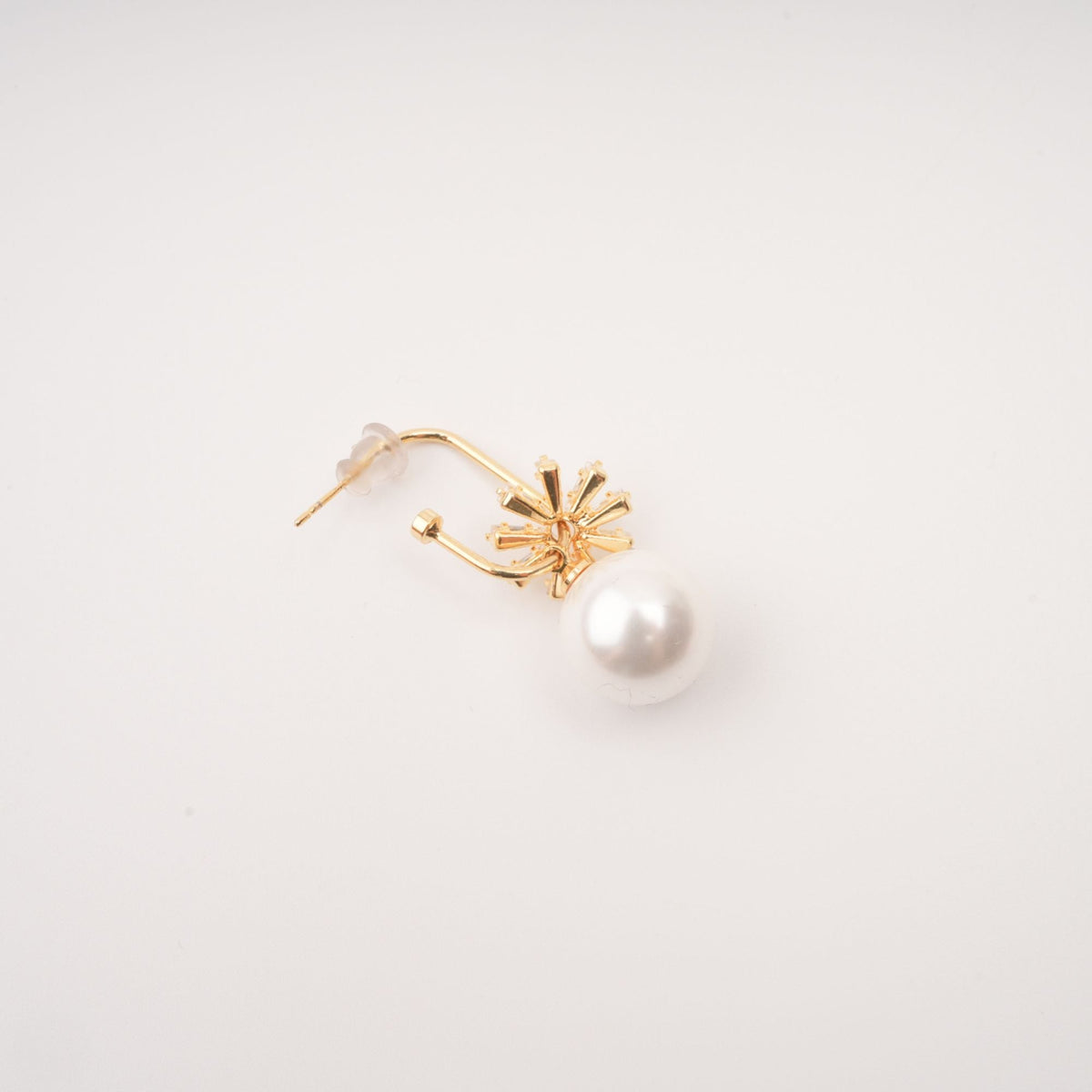 Kate crystal-embellished pearl earrings