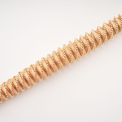 Thaïs gold twisted necklace