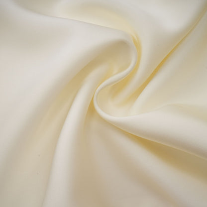 Lyna White Satin Ruffled Mini Dress with Shawl Panel Detail