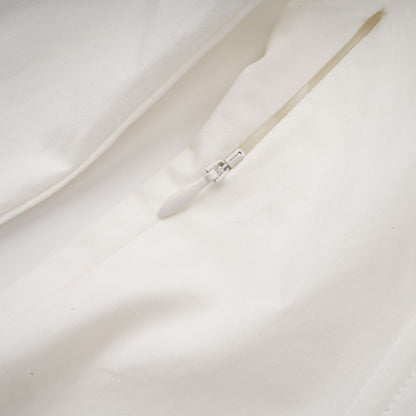 White Long Sleeve Corset Shirt Twist Wrap Mini Dress