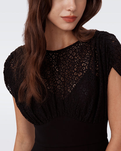 leslie lace maxi dress