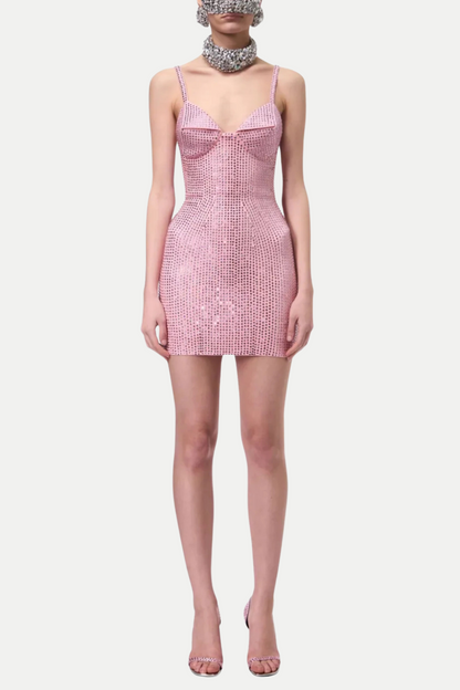 Damla Sequin Embellished Mini Dress