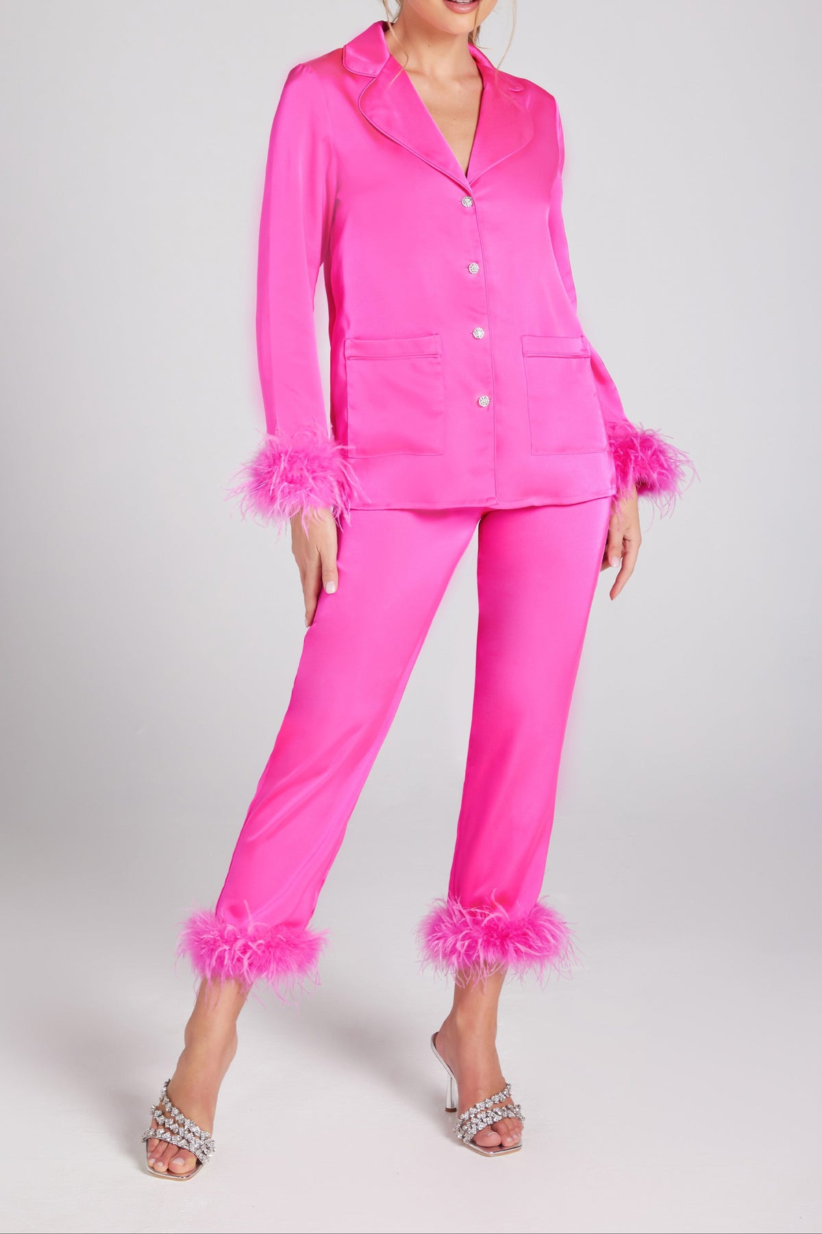 Darcie Hot Pink Pajamas