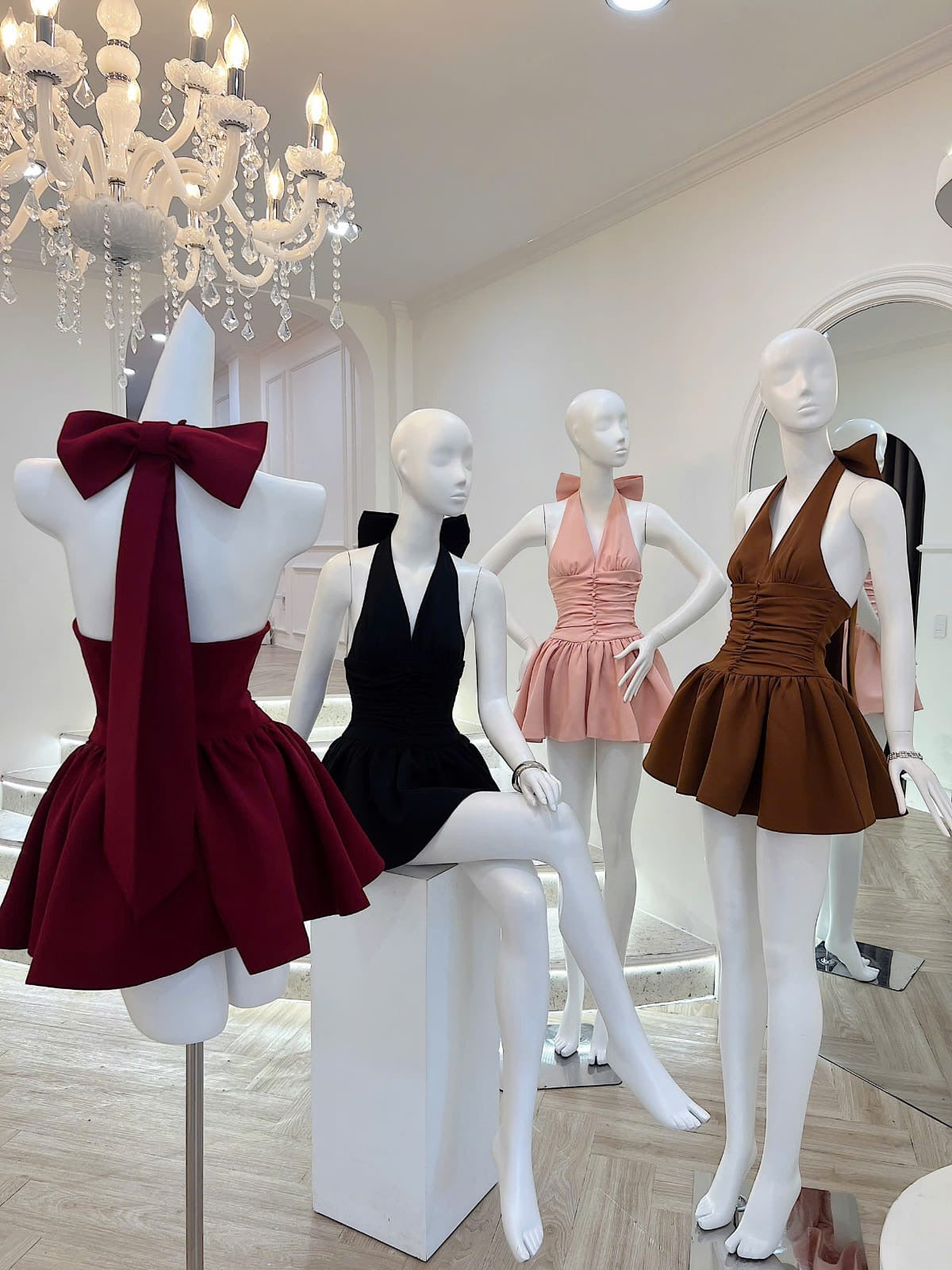 Rizza Halter Mini Dress