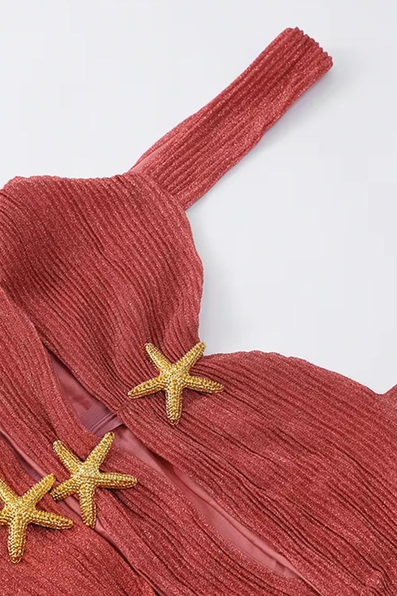 Starfish Cut Out Mini Dress