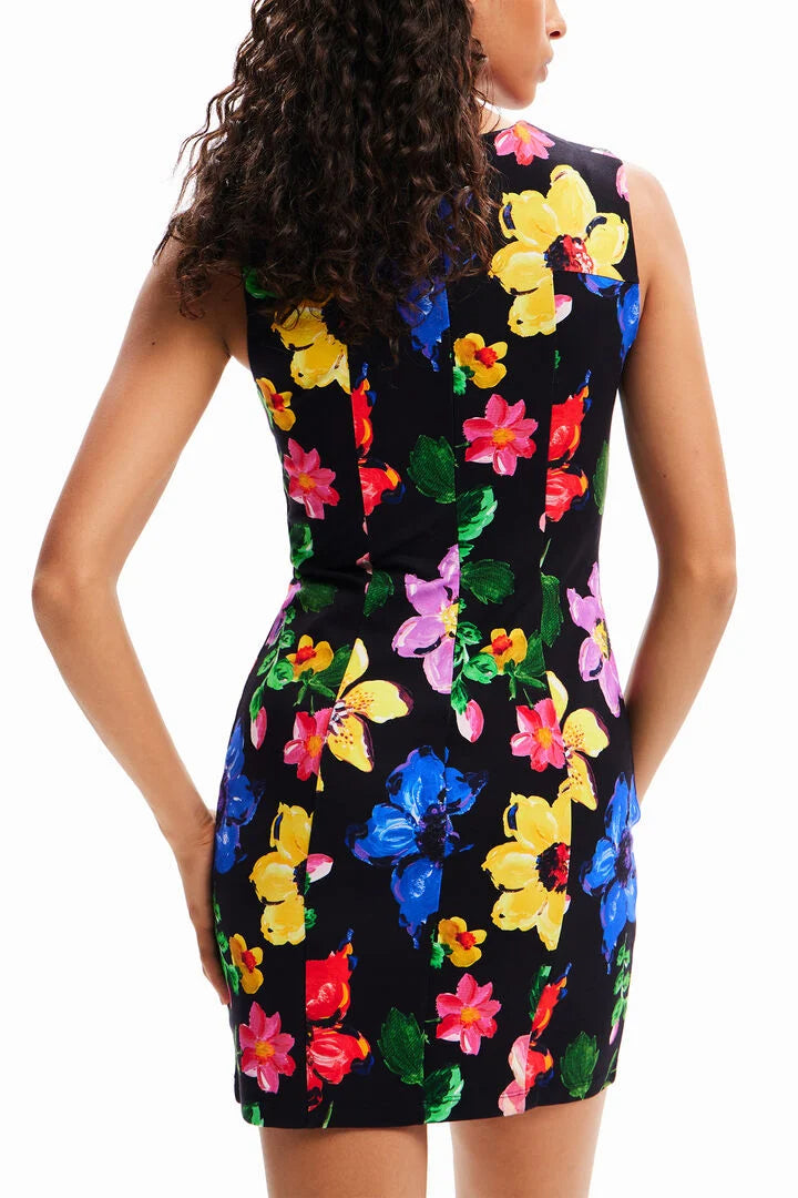Floral mini dress