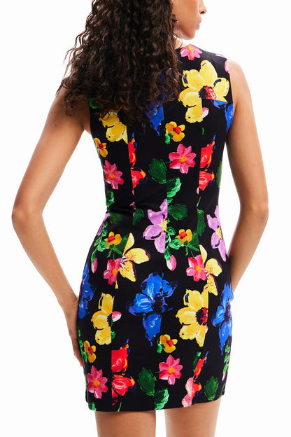 Floral mini dress