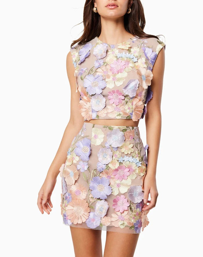 THE RÊVE FLORAL APPLIQUE SET
