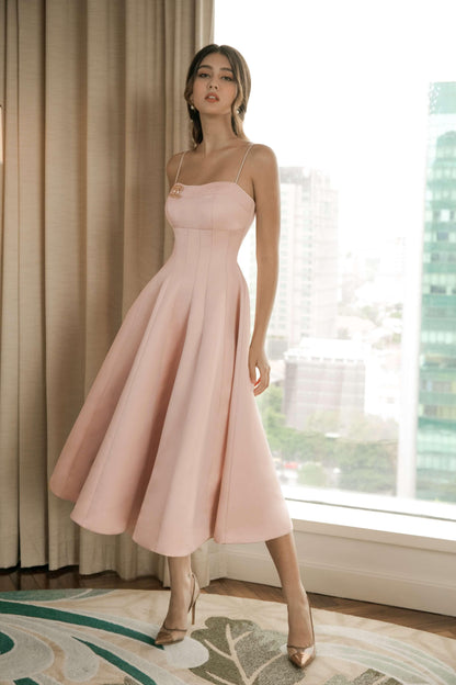 Angelica Sleeveless Midi Dress