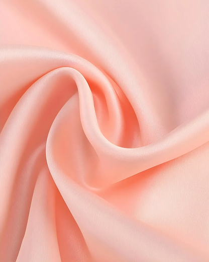 Satin Corset Tulle Layered A-Line Midi Dress - Baby Pink