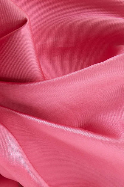 Satin Bow Sleeveless Midi Dress